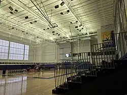 The Legacy Center volleyball arena