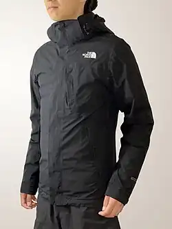 The hero jacket without any modifications used for all scenes except when the actor is "shot".