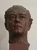 A bust of Władysław Anders