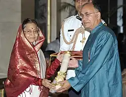 Sealy is awarded the Padma Shri.