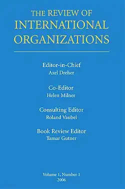 The Review of International Organizations Cover