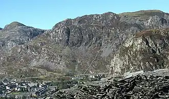 The cliffs of Nyth-y-Gigfran