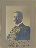 A signed 1904 photo President Theodore Roosevelt sent to Berryman