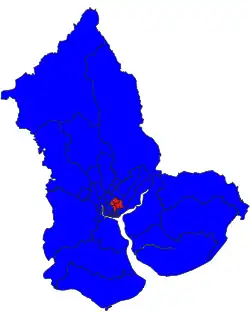 Thingangyun District in Yangon Region