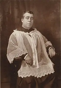 Thomas I. Gasson in formal ecclesiastical attire