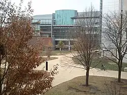 A photo of the Thomas M. Siebel Center for Computer Science at the University of Illinois Urbana-Champaign