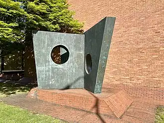 Three Obliques (Walk In), 1968, at Cardiff University School of Music