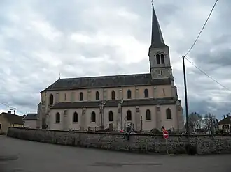 The church in Thury