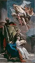 Giambattista Tiepolo, The Education of the Virgin, c.1720-1722