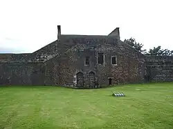 Carlisle Castle West City Walls and Tile Tower adjoining at south-west