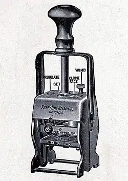 Time stamp, 1909
