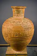 Almahade clay jar (Almería, 1157-1238).