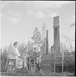 A TK man interviewing.