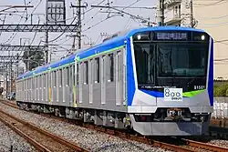 A 5-car 80000 series in March 2025