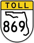 State Road 869 marker