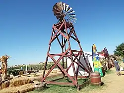 The Steel Star open back-geared steel windmill