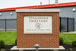 Sign at Tonganoxie HS