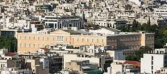 The Old Royal Palace from the Acropolis