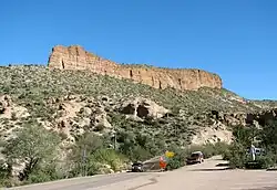 State Route 88 at Tortilla Flat