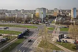 Tram line in Rubinkowo