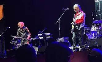 Wang Chung in 2024; Nick Feldman (left), Jack Hues (right)