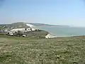 From Eastern side of Tennyson Down; looking towards Freshwater Bay