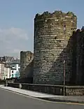 Caernarfon town walls