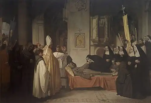 The Passing of Saint Francis of Assisi (1866)