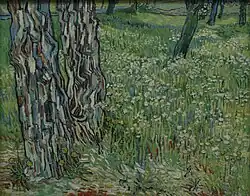 Tree Trunks in the Grass 1890 Kröller-Müller Museum, Otterlo (F676)