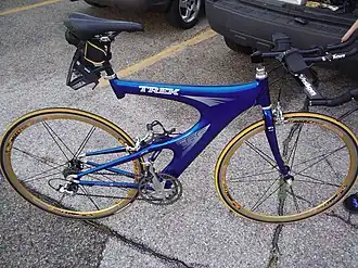 A carbon fiber Trek Y-Foil from the late 1990s