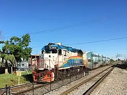 EMD GP49H-3 locomotive at Metrorail Transfer