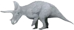 Triceratops, one of the most recognizable genera of the Cretaceous