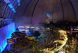 Inside Tropical Islands Resort