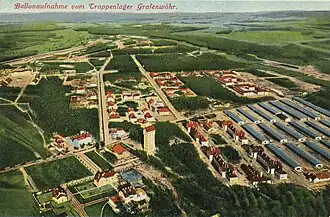 Training camp and area around 1911