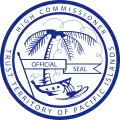 Emblem (1965–1980) of Pacific Islands