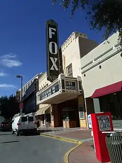 The Fox Theatre.