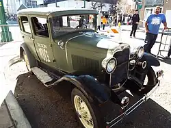 1930 Ford Model A Police car.