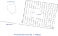Plan of the cisterns