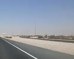 Turn off to Al Karanaa off Salwa Road.