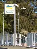 Turrella railway station entrance