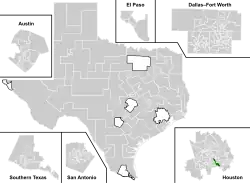 Map of the district