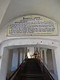 The holy stairs from the bottom