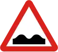 Uneven road