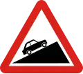 Steep ascent