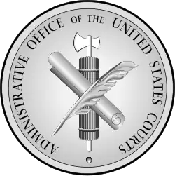 The seal of the Administrative Office of the United States Courts