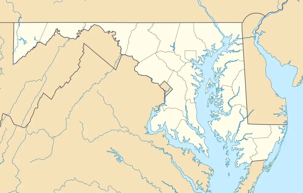 Hancock's Resolution is located in Maryland