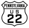 U.S. Route 22 Bypass marker