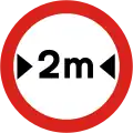 Width limit
