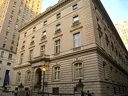 The Union League's 1911 addition, seen from 15th Street