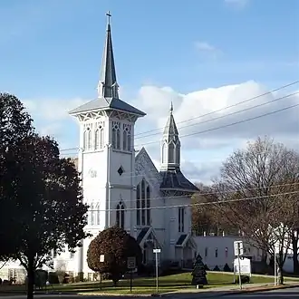 United Methodist Church and Parsonage, Mount Kisco, New York